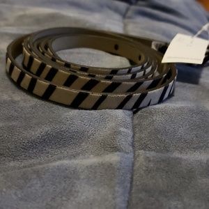Plus size skinny belt